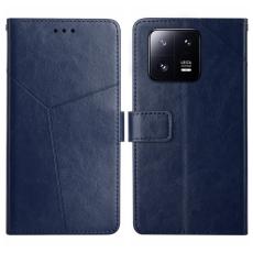  Xiaomi 13 5G Fodral Y-Design L&auml;der Bl&aring; - Teknikhallen.se