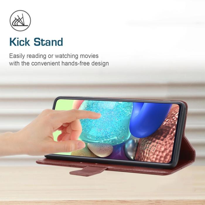 Bild 5,  Xiaomi 13 5G Fodral Y-Design Läder Brun - Teknikhallen.se