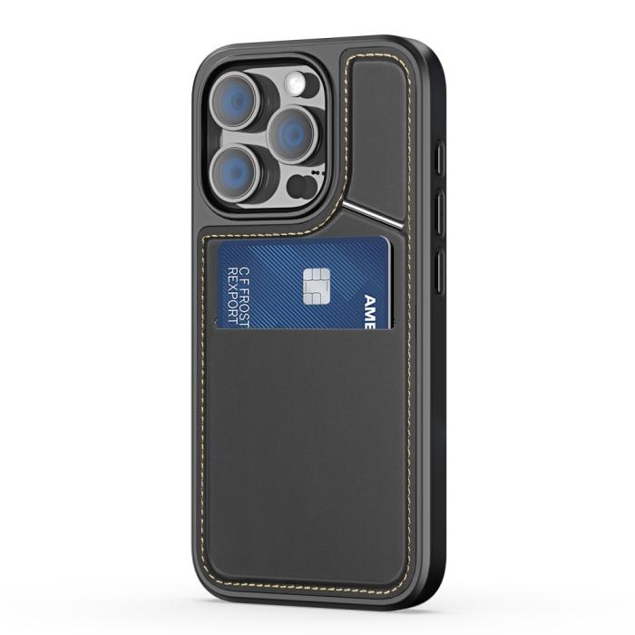 Bild 2, DUX DUCIS DUX DUCIS iPhone 16 Pro Skal RFID Rafi II Series Svart - Teknikhallen.se