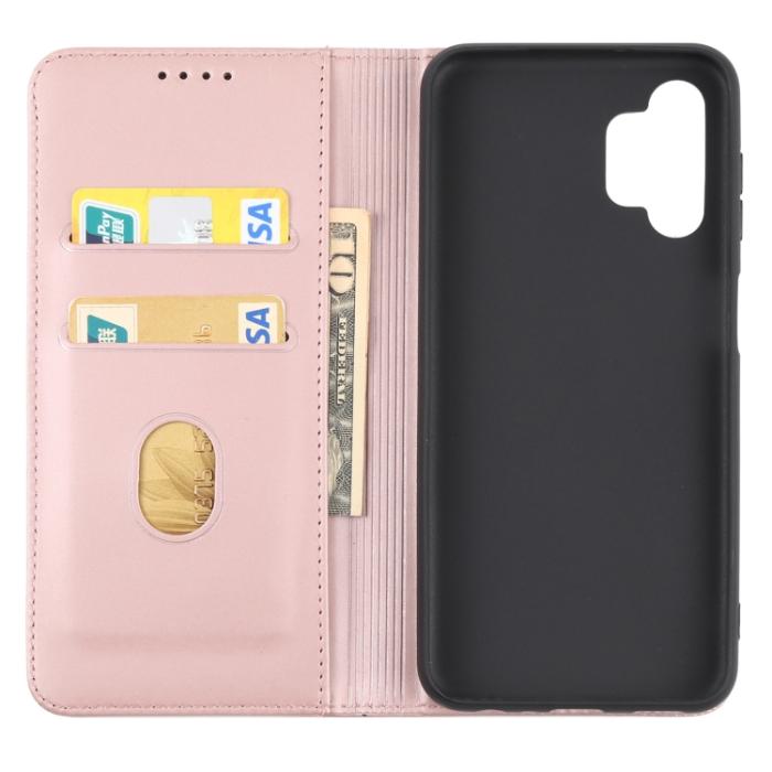 Bild 5,  Samsung Galaxy A13 4G Fodral Skin Feel Roséguld - Teknikhallen.se