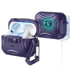 ESR ESR AirPods Pro 3 Skal MagSafe Cyber FlickLock HaloLock Lila - Teknikhallen.se