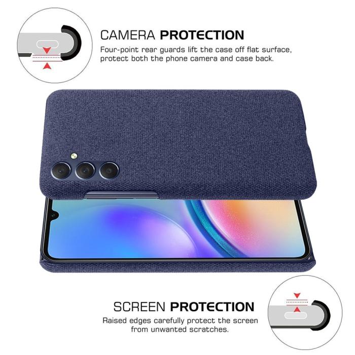 Bild 5,  Samsung Galaxy A05s 4G Skal Nylonbelagt Blå - Teknikhallen.se