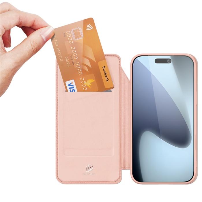 Bild 2, DUX DUCIS DUX DUCIS iPhone 17 Pro Fodral Skin Pro Roséguld - Teknikhallen.se