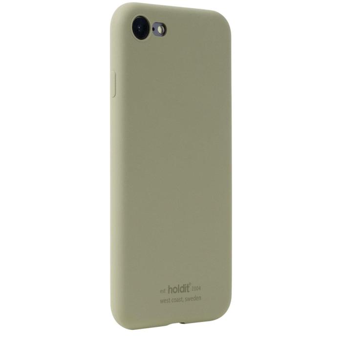 Bild 2, holdit holdit iPhone 7/8/SE Mobilskal Silikon Khaki Green - Teknikhallen.se
