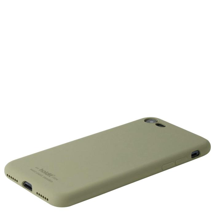 Bild 3, holdit holdit iPhone 7/8/SE Mobilskal Silikon Khaki Green - Teknikhallen.se