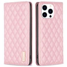 BINFEN BINFEN iPhone 16 Pro Max Fodral Diamond Flip Rosa - Teknikhallen.se