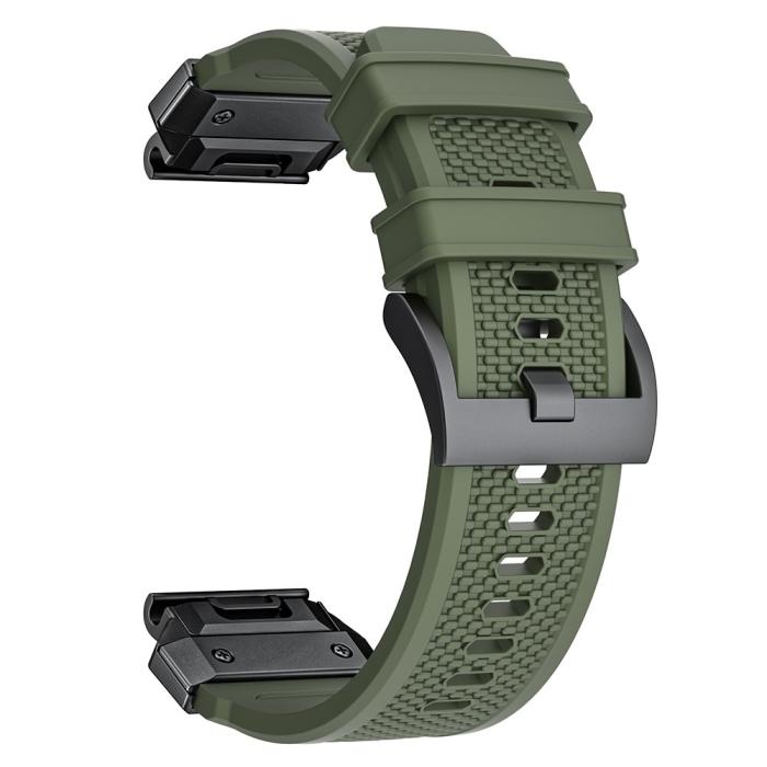 Bild 2,  Fenix 5/5X/6X/7X 26 mm Klockarmband Robust Grön - Teknikhallen.se