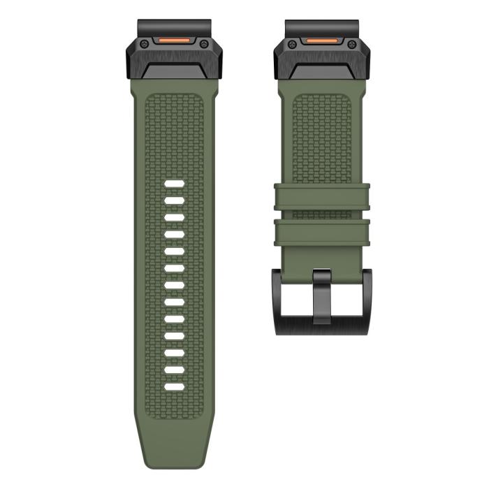 Bild 3,  Fenix 5/5X/6X/7X 26 mm Klockarmband Robust Grön - Teknikhallen.se