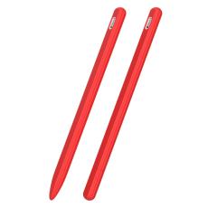  Apple Pen 2 / Pro Skal Liquid Silikon Anti-Slip Rosa - Teknikhallen.se