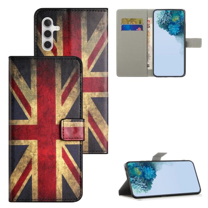Bild 4,  Samsung Galaxy A35 5G Fodral Med Tryck England - Teknikhallen.se