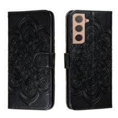  Samsung Galaxy S22 Fodral Sun Mandala L&auml;der Svart - Teknikhallen.se