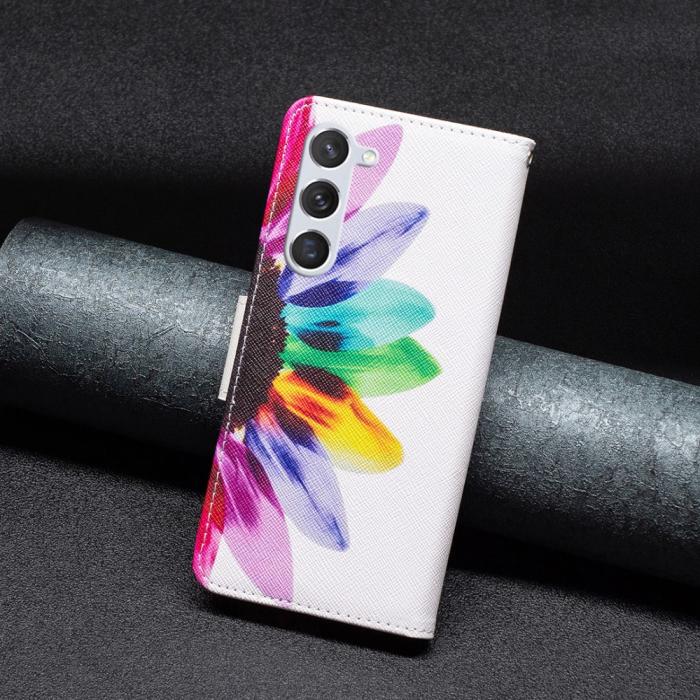 Bild 6,  Samsung Galaxy S24 Fodral Med Tryck Solros - Teknikhallen.se
