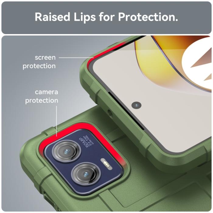 Bild 5,  Motorola Moto G73 5G Skal Robust Grön - Teknikhallen.se