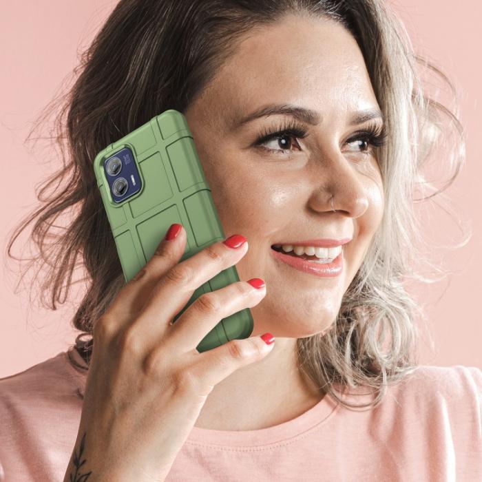 Bild 6,  Motorola Moto G73 5G Skal Robust Grön - Teknikhallen.se