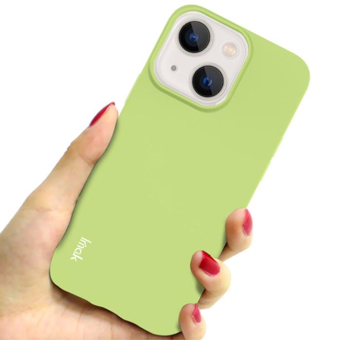 Bild 5, IMAK IMAK iPhone 13 Mini Skal Skin Touch TPU Grön - Teknikhallen.se