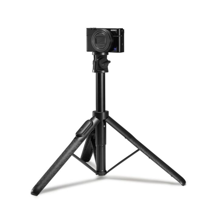 Bild 5, Spigen Spigen 161 cm Bluetooth Selfiestick Tripod Svart - Teknikhallen.se
