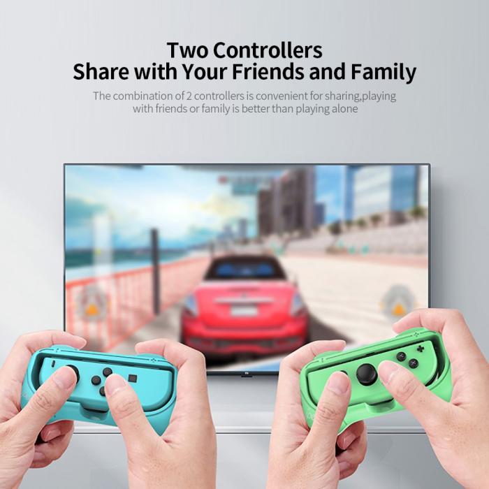 Bild 5, iPega iPega 2-PACK Armband Med Fäste För Joy-Con Grön/Blå - Teknikhallen.se