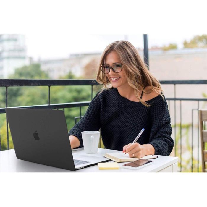 Bild 6, Tech-Protect Tech-Protect MacBook Air 13 2022-2024 Skal SmartShell Matt Svart - Teknikhallen.se