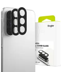 Ringke Ringke Galaxy A57 / A37 2-PACK Linsskydd H&auml;rdat Glas Svart - Teknikhallen.se