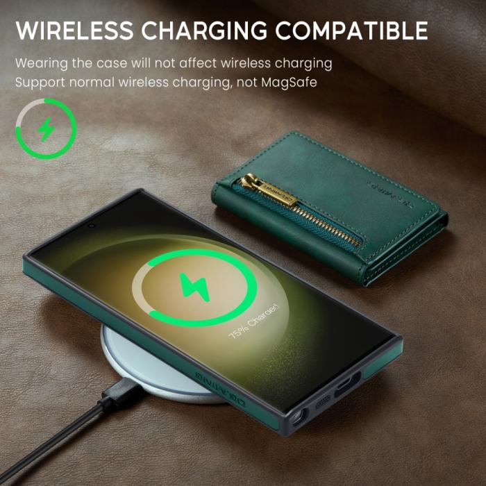 Bild 4, DG.MING DG.MING Galaxy S24 Skal 2in1 Magnetisk Avtagbart RFID Kortfack - Teknikhallen.se