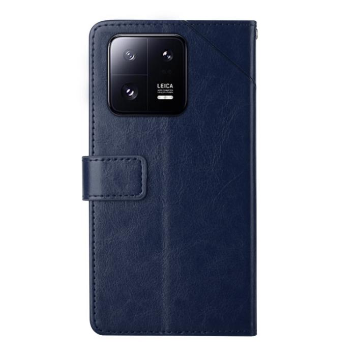 Bild 3,  Xiaomi 13 5G Fodral Y-Design Läder Blå - Teknikhallen.se