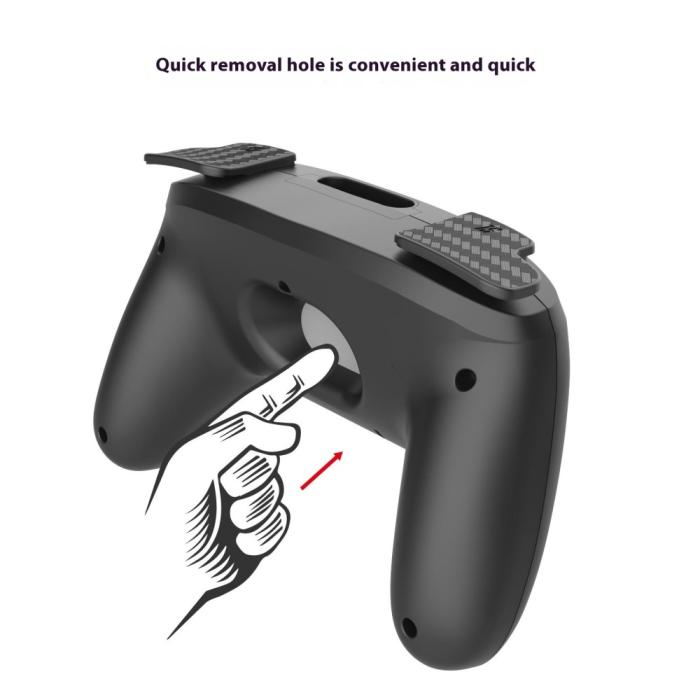 Bild 5, PGTECH PGTECH 2 st Nintendo Switch 2 Joy-Con Grip Svart - Teknikhallen.se