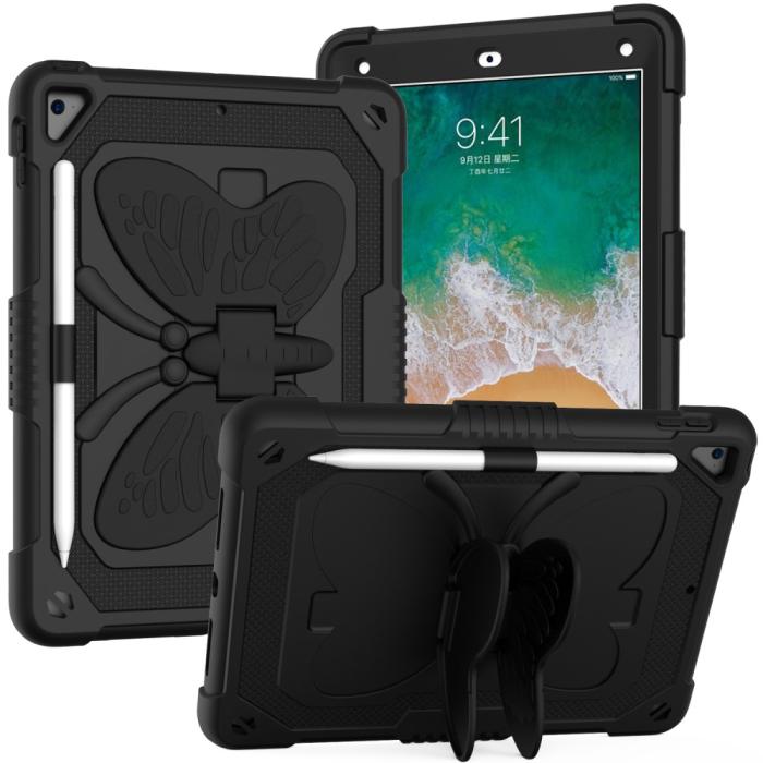 Bild 6,  iPad 9.7 2017/2018 / Air / Air 2 Skal Butterfly Shockproof Hybrid - Teknikhallen.se