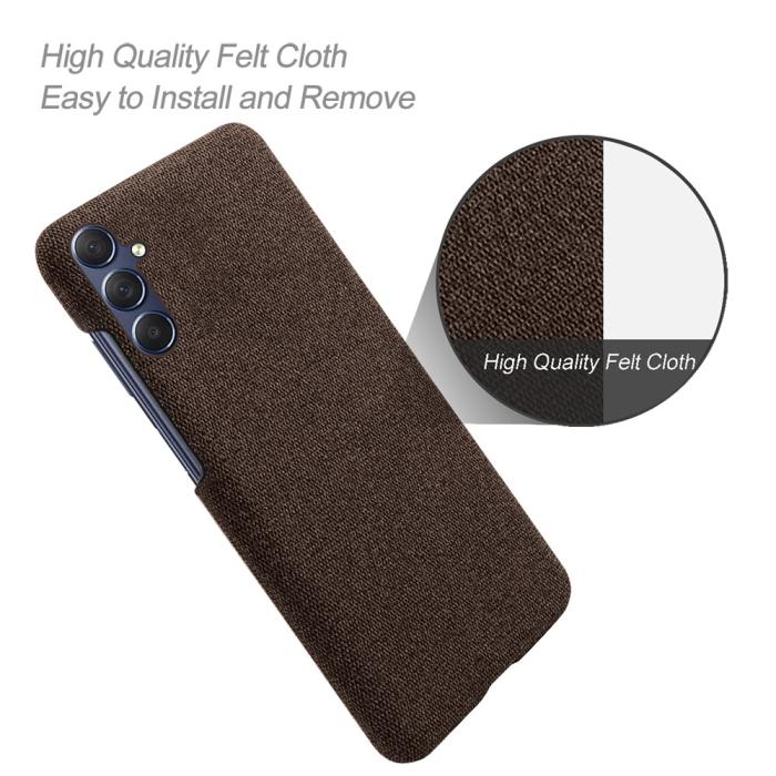 Bild 4,  Samsung Galaxy A05s 4G Skal Nylonbelagt Brun - Teknikhallen.se