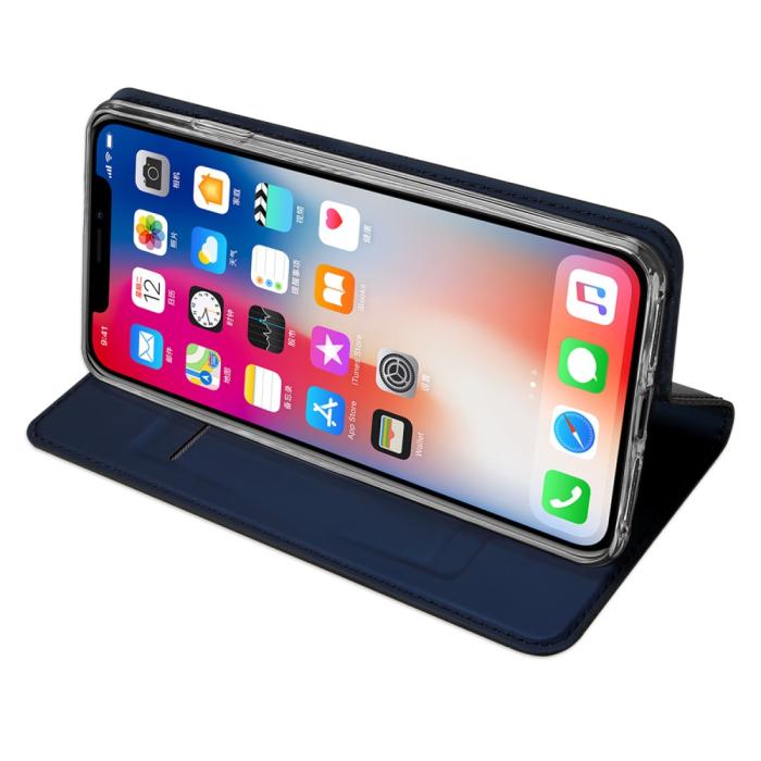 Bild 5, DUX DUCIS iPhone XR - DUX DUCIS Skin Pro Fodral - Blå - Teknikhallen.se