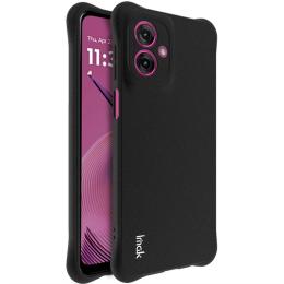 IMAK IMAK Motorola Moto G55 5G Skal TPU Shockproof Svart - Teknikhallen.se