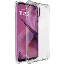 IMAK IMAK Motorola Moto G55 5G Skal TPU Shockproof Transparent - Teknikhallen.se