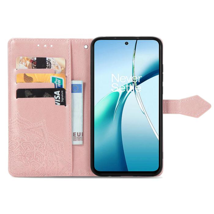 Bild 2,  Xiaomi 17T Fodral Läder Mandala Roséguld - Teknikhallen.se