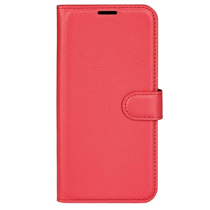Bild 5,  Xiaomi 14 Fodral Litchi Läder Röd - Teknikhallen.se