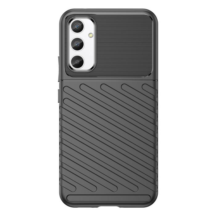 Bild 2,  Samsung Galaxy A34 5G Skal Twill Textur Svart - Teknikhallen.se
