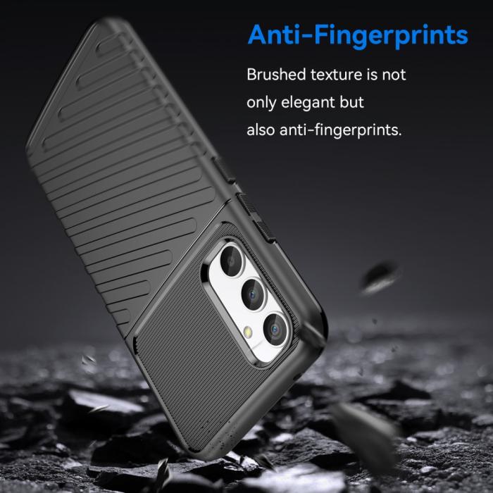 Bild 3,  Samsung Galaxy A34 5G Skal Twill Textur Svart - Teknikhallen.se