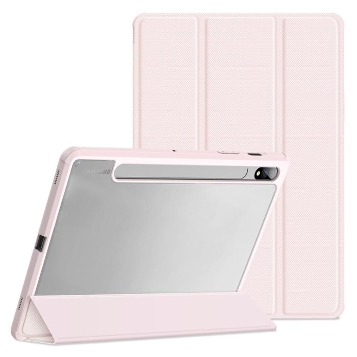Bild 4, DUX DUCIS DUX DUCIS Samsung Galaxy Tab S7 / Tab S8 Fodral TOBY Pennhållare Rosa - Teknikhallen.se