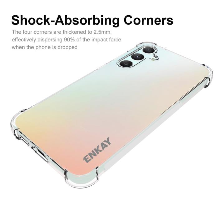 Bild 2, ENKAY ENKAY Galaxy S23 FE Skal Shockproof TPU Transparen - Teknikhallen.se