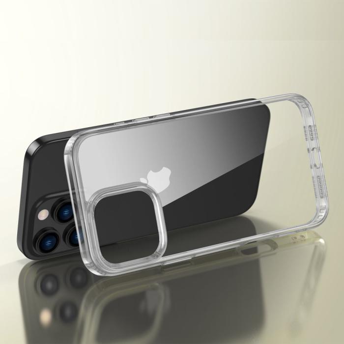 Bild 5, Tech-Protect Tech-Protect iPhone 16 Pro Max Skal FlexAir Hybrid Transparent - Teknikhallen.se