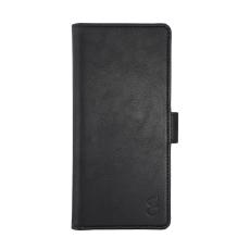 Gear Gear Motorola Moto G85 5G Fodral L&auml;der Svart - Teknikhallen.se