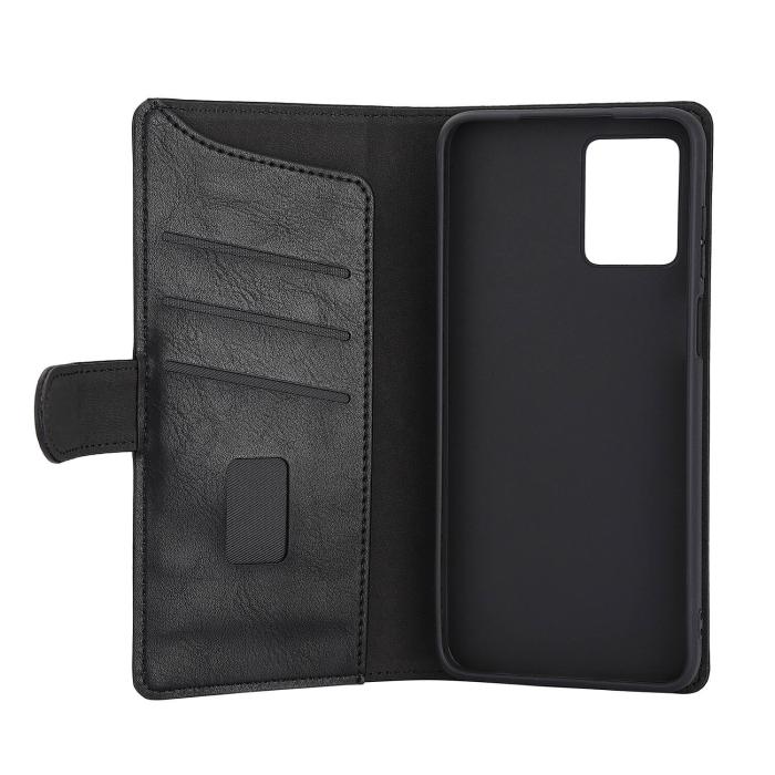 Bild 3, Gear Gear Motorola Moto G85 5G Fodral Läder Svart - Teknikhallen.se