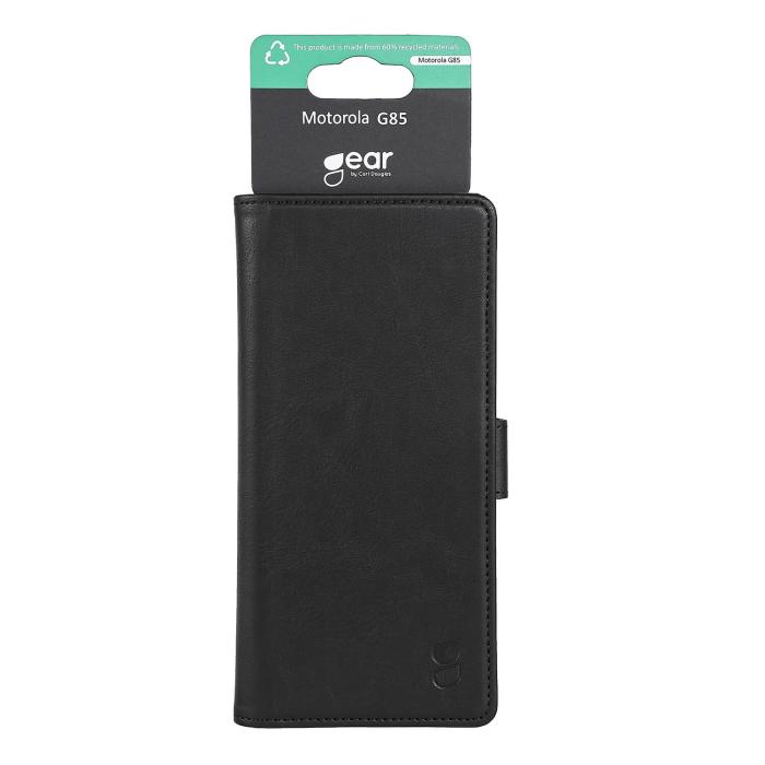 Bild 5, Gear Gear Motorola Moto G85 5G Fodral Läder Svart - Teknikhallen.se
