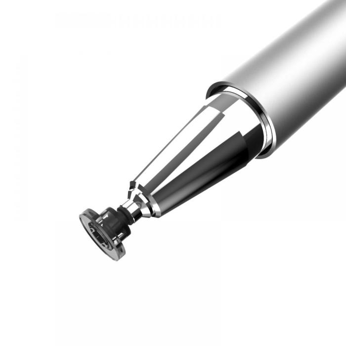 Bild 5, Tech-Protect Tech-Protect Charm Stylus Touch Penna Vit/Silver - Teknikhallen.se
