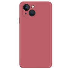  iPhone 15 Plus Skal Gummerad TPU R&ouml;d - Teknikhallen.se