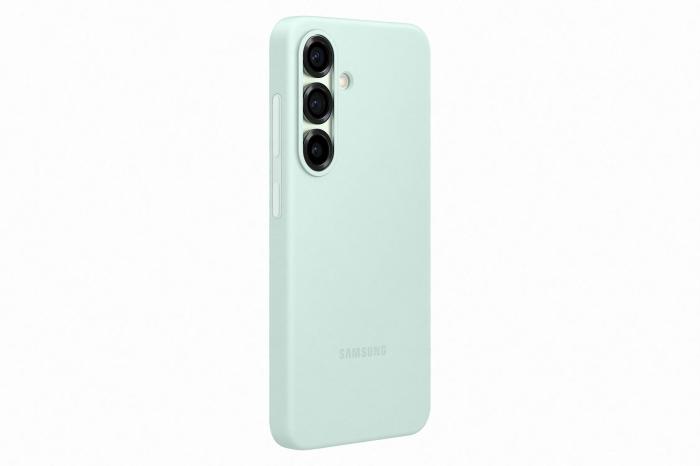 Bild 2, Samsung Samsung Galaxy S25 Skal Silicone Mint - Teknikhallen.se