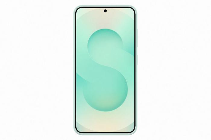 Bild 4, Samsung Samsung Galaxy S25 Skal Silicone Mint - Teknikhallen.se