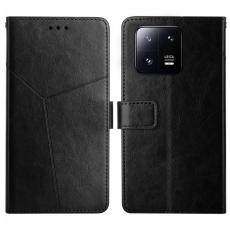  Xiaomi 13 5G Fodral Y-Design L&auml;der Svart - Teknikhallen.se