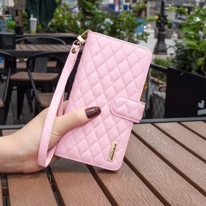 Bild 5, BINFEN BINFEN Galaxy S23 Ultra Fodral Diamond Multifunktionell Rosa - Teknikhallen.se