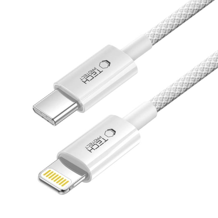 Bild 2, Tech-Protect Tech-Protect 2m 27W/3A PD Lightning-USB-C Kabel UltraBoost - Teknikhallen.se