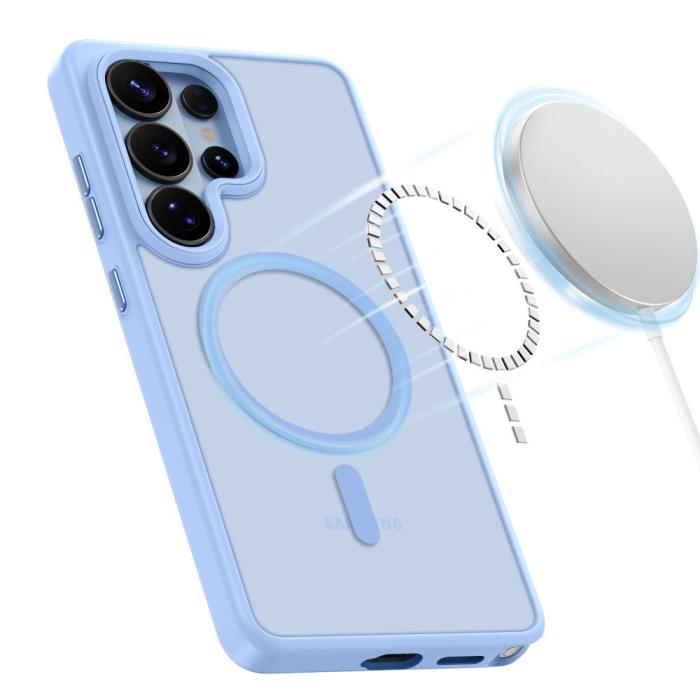 Bild 3, Tech-Protect Tech-Protect Galaxy S26 Ultra Skal MagSafe MagMat Sky Blue - Teknikhallen.se