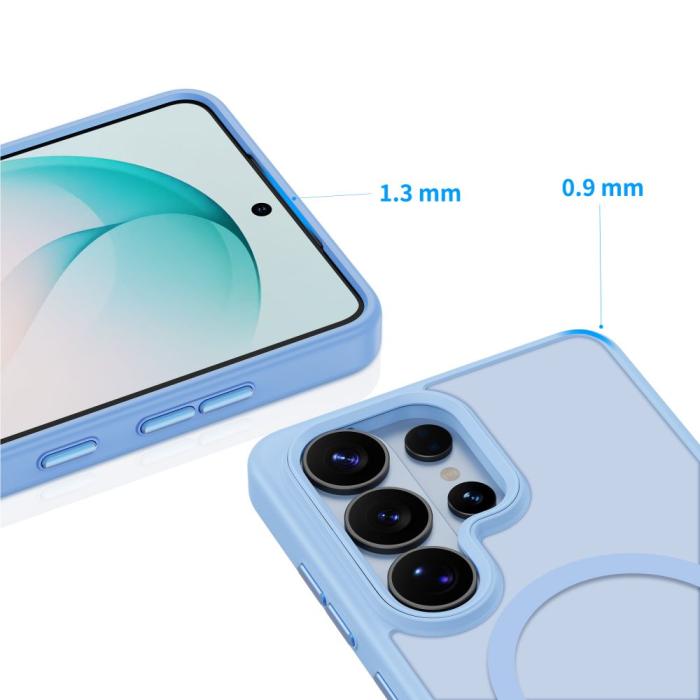 Bild 4, Tech-Protect Tech-Protect Galaxy S26 Ultra Skal MagSafe MagMat Sky Blue - Teknikhallen.se